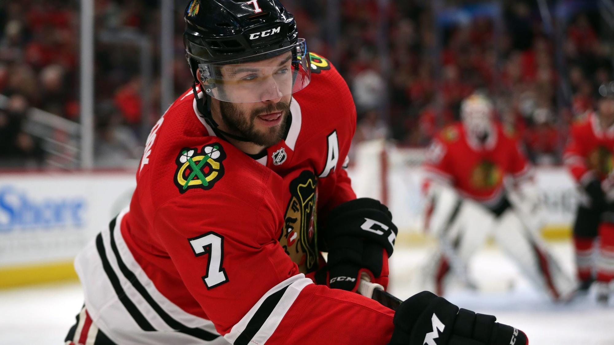 Brent Seabrook a scratch as Blackhawks continue search for right combinations