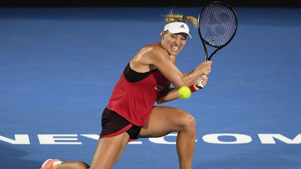 Tennis: Kerber wins eighth straight match to advance to Sydney finals