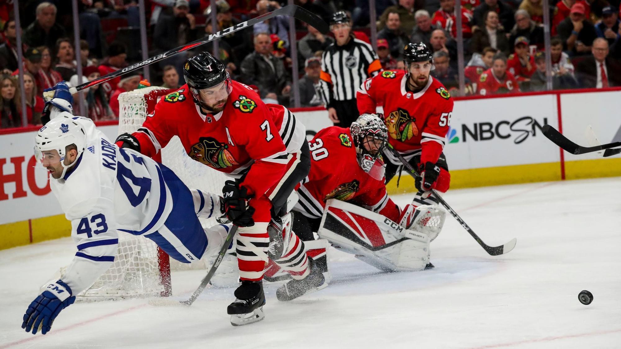 Blackhawks finish homestand 1-4-1: 'We put ourselves in a tremendous hole'