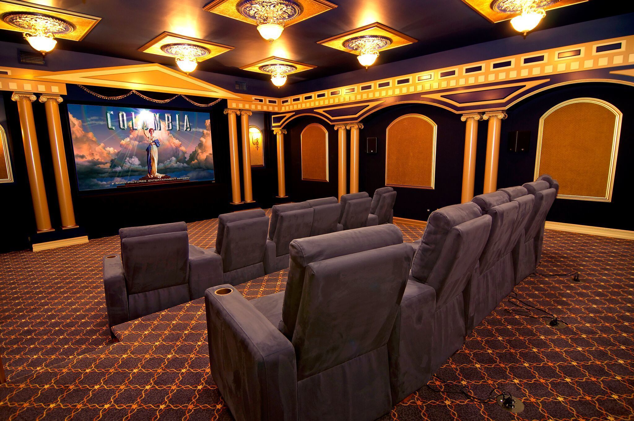 Movie nights in style: Check out these luxury home theaters - Sun Sentinel