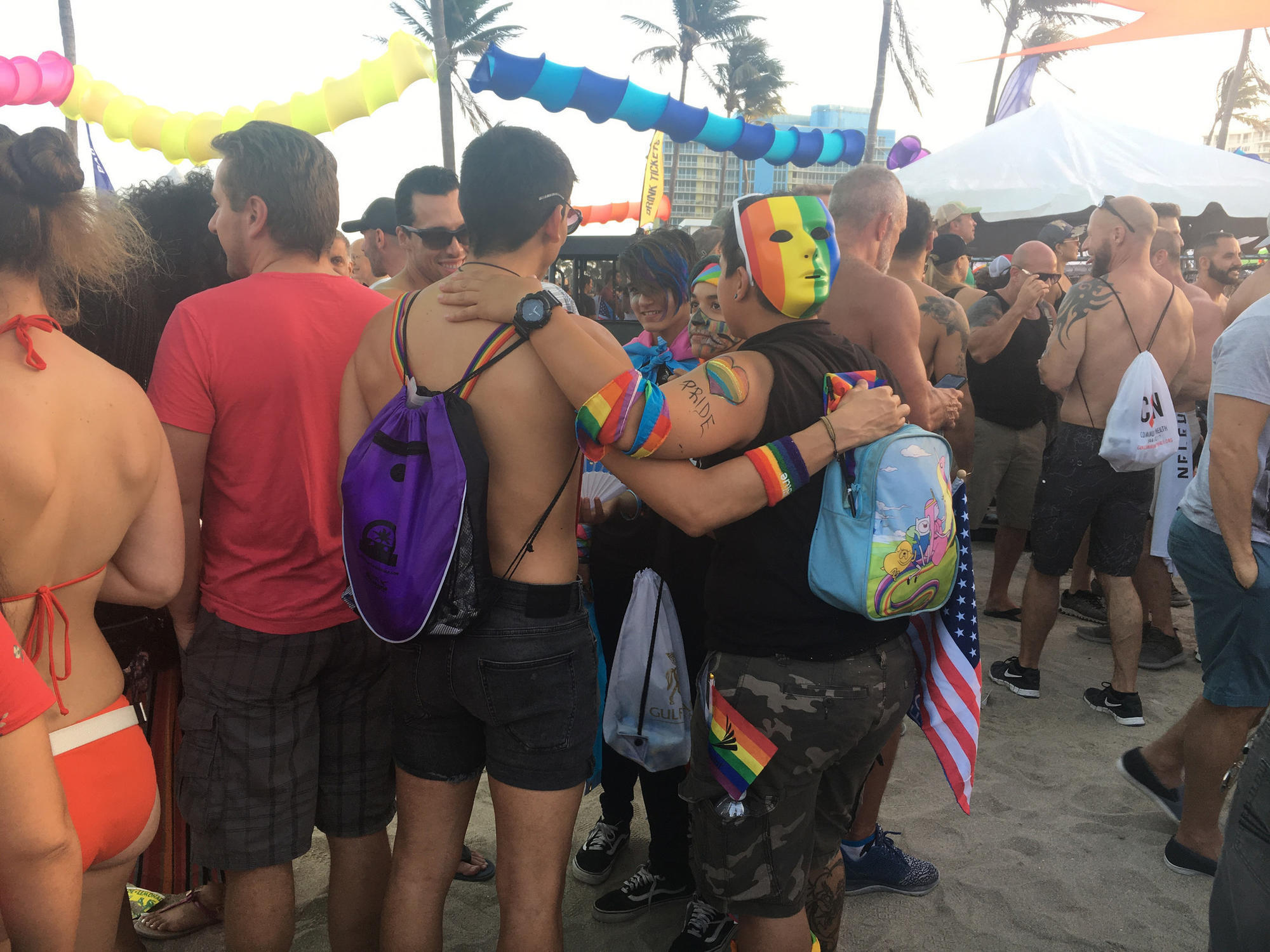 Pride Fort Lauderdale Celebrates Second Year On City S Beach Sun Sentinel
