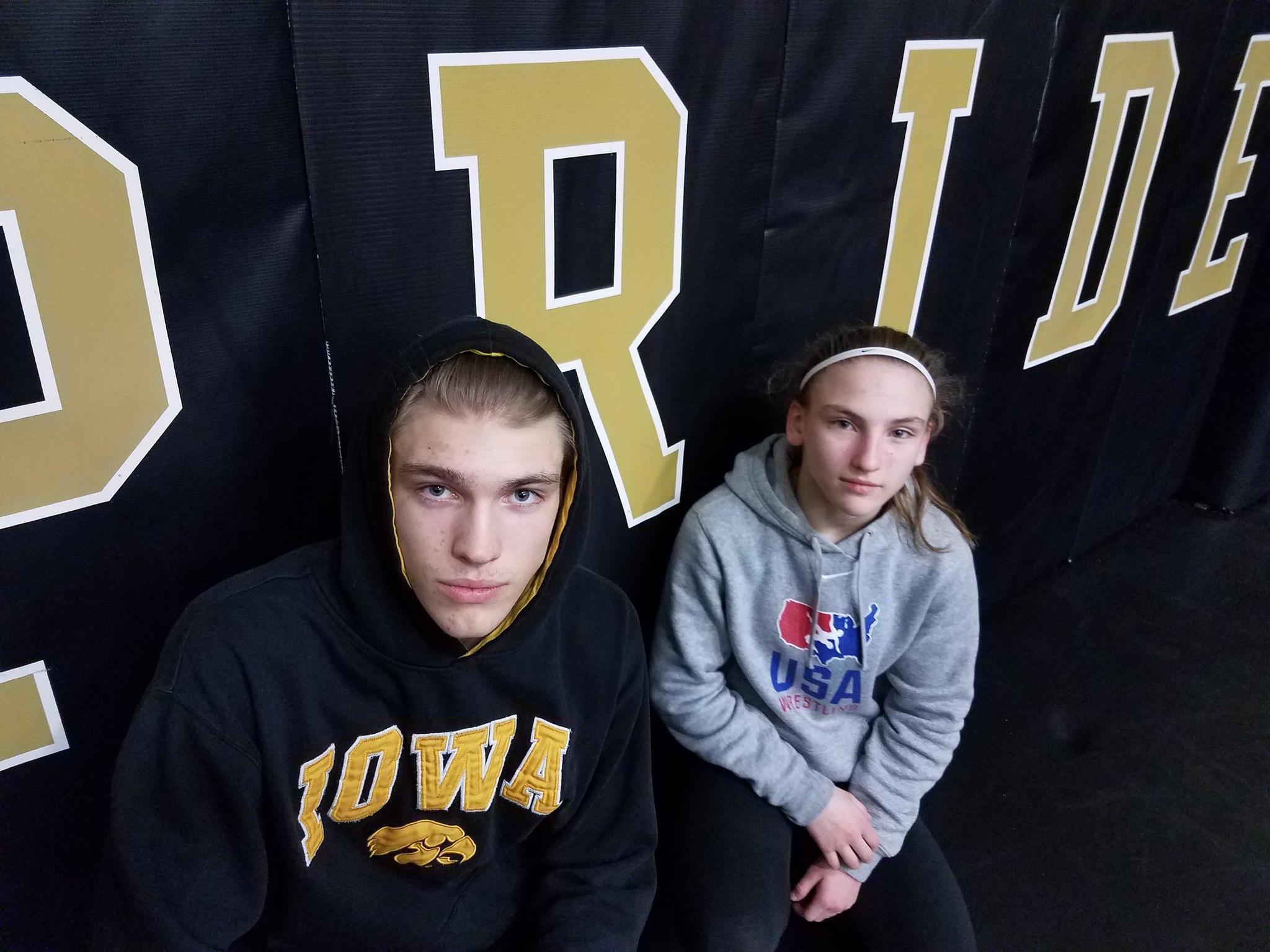 Richards freshman Mia Palumbo becomes first girl ever to win match at IHSA state wrestling meet