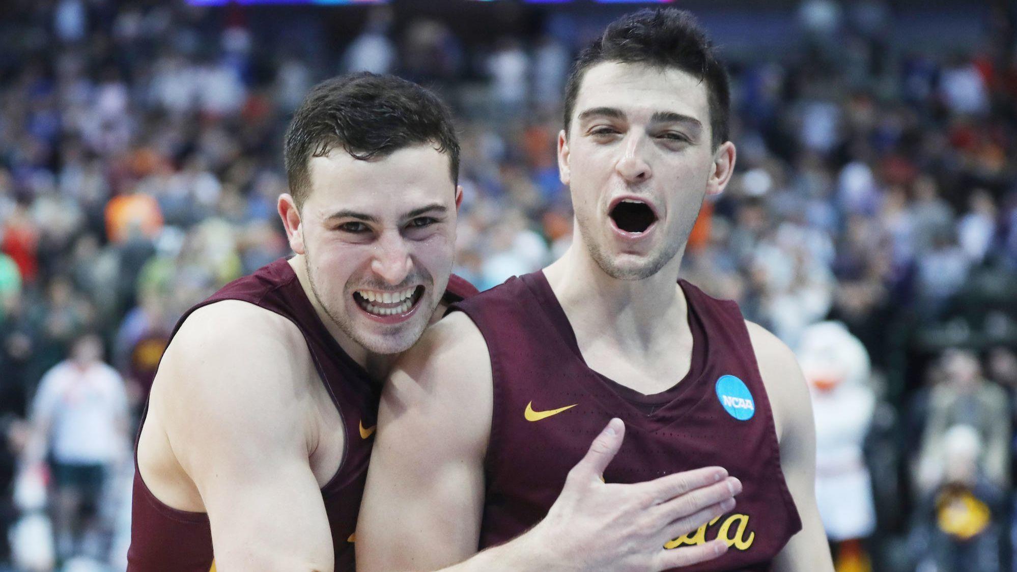 Teammates since third grade, Loyola's Ben Richardson and Clayton Custer have 'mind-blowing' connection on court