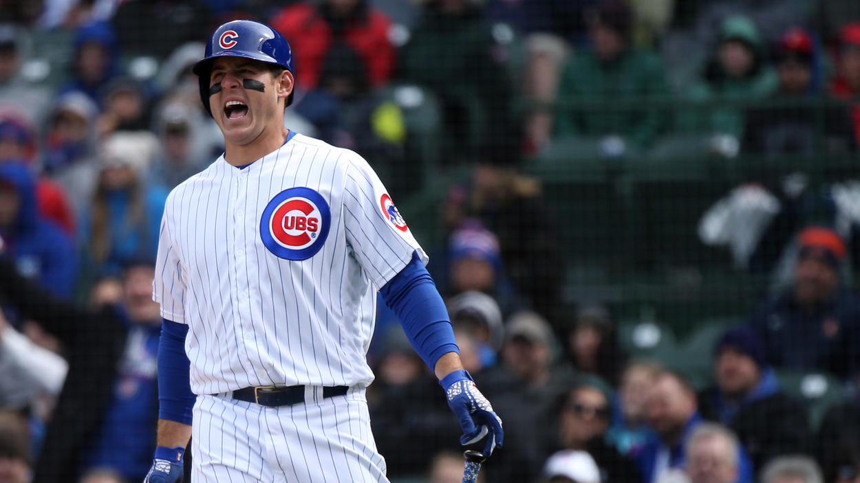 Cubs first baseman Anthony Rizzo