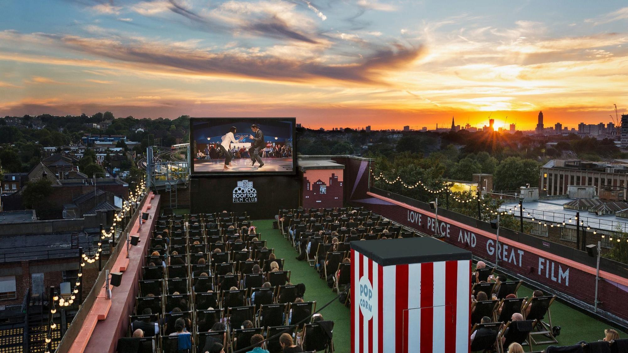 Sunset rooftop screenings on tap as Rooftop Cinema Club launches in San