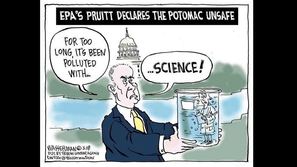 Pruitt finds a new source of pollution