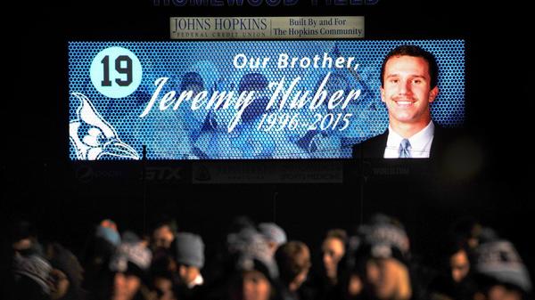 Johns Hopkins men’s lacrosse team will honor late player Jeremy Huber on Senior Day