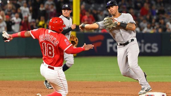 Yankees bang up Angels early in 11-1 rout