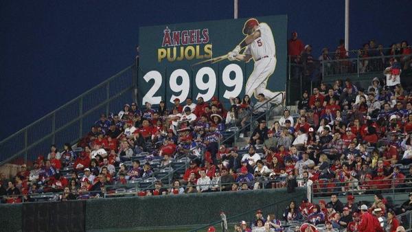 As Pujols pulls within one hit of another milestone, he still belongs more to St. Louis than Anaheim