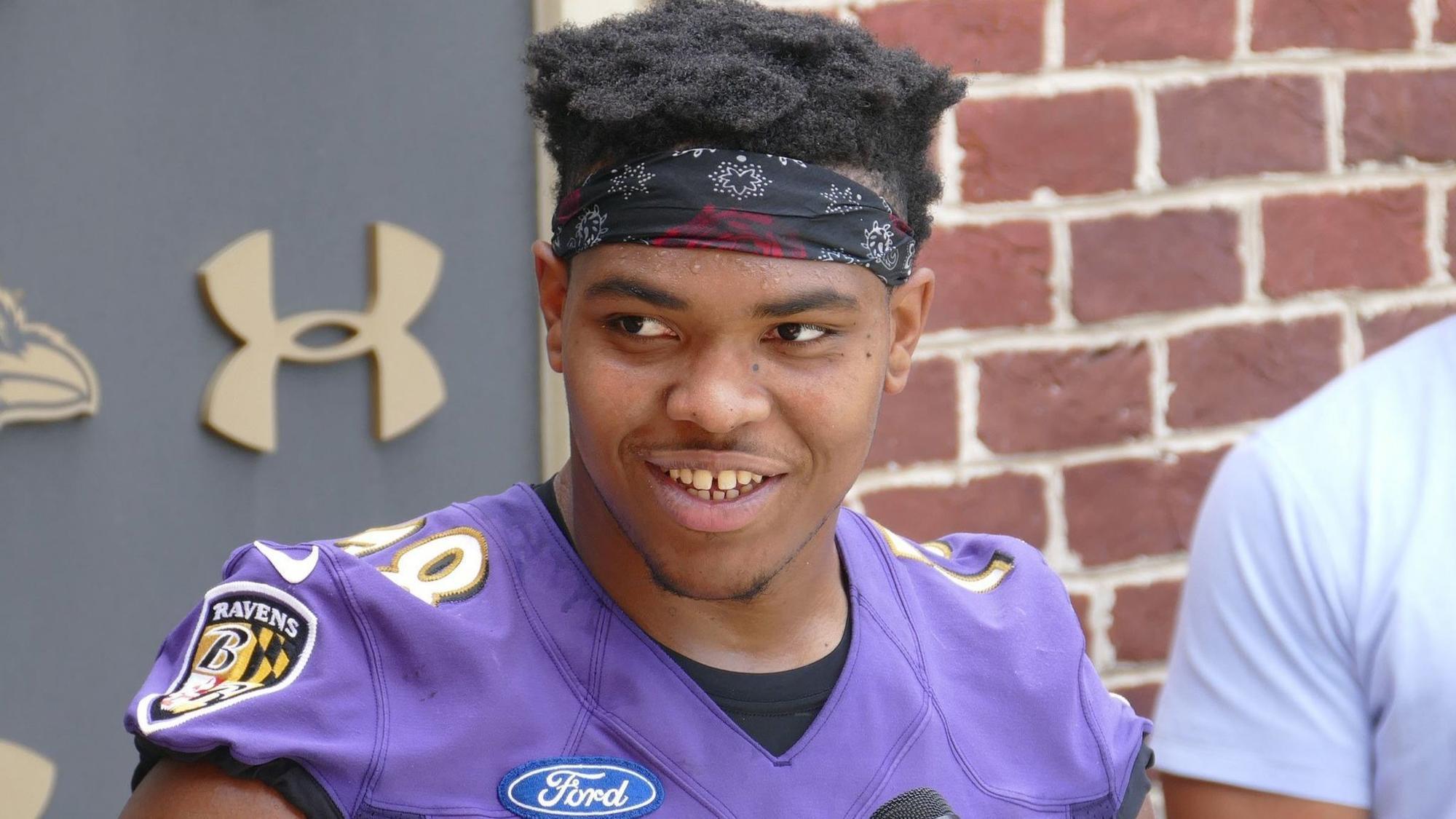 Raised to play like Jonathan Ogden, Ravens rookie Orlando Brown Jr. embraces father's ...