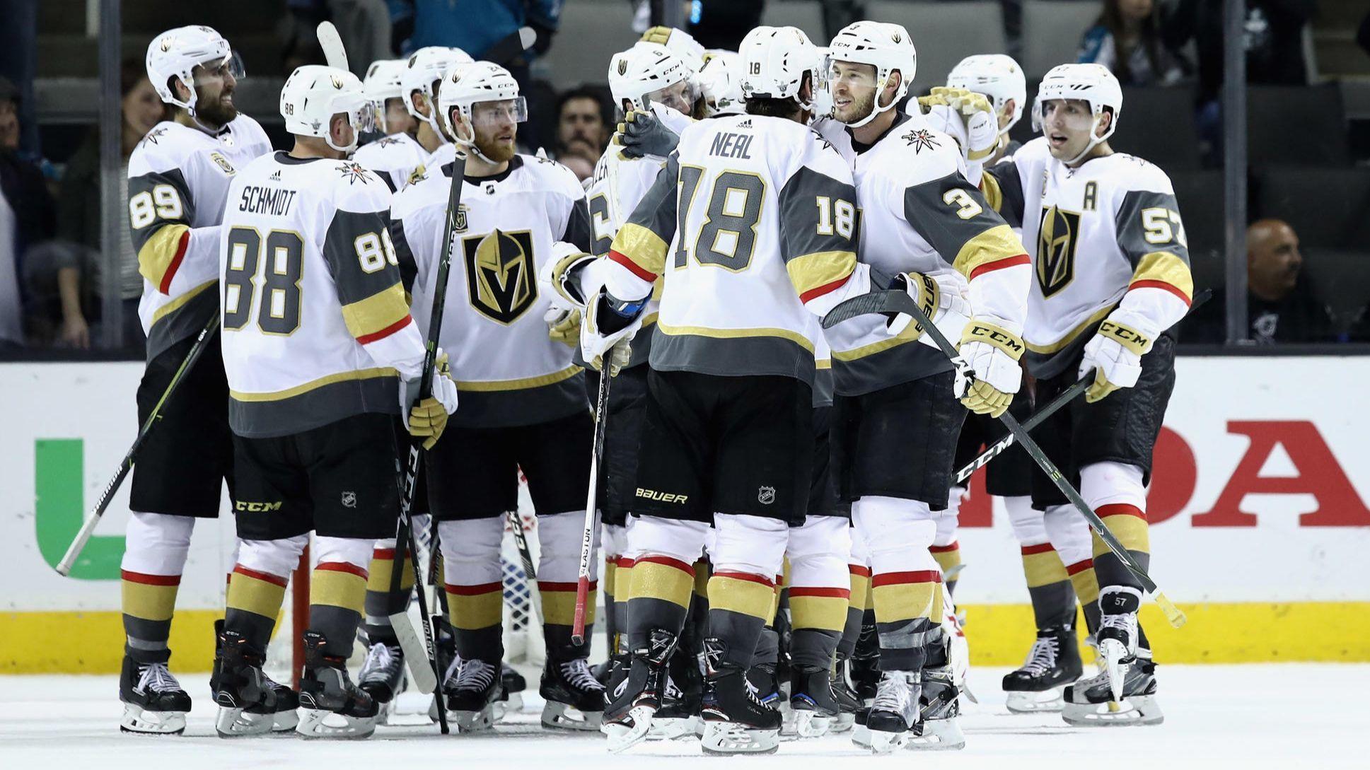 Expansion Golden Knights top Sharks to make conference final