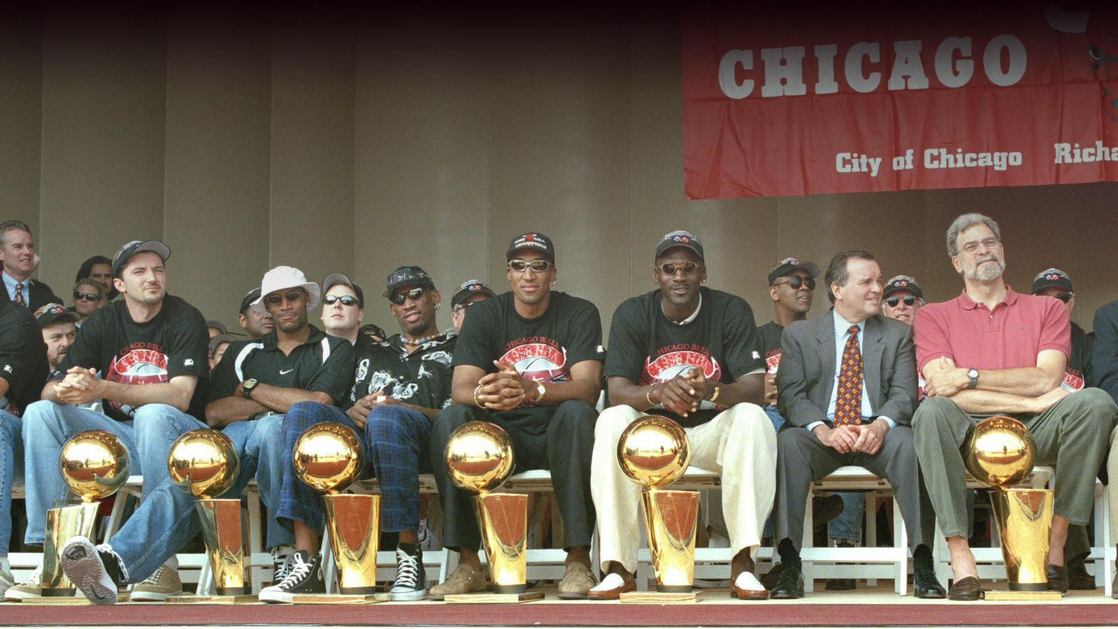 Vintage Chicago Bulls Champion Finalis 1998 Chicago Bulls Tour 
