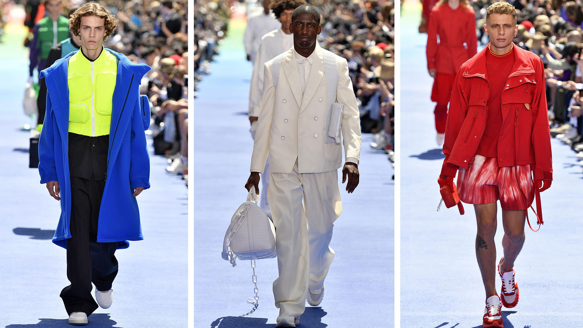 Chicagoan Virgil Abloh debuts first Louis Vuitton collection with support from Kanye, Kim ...