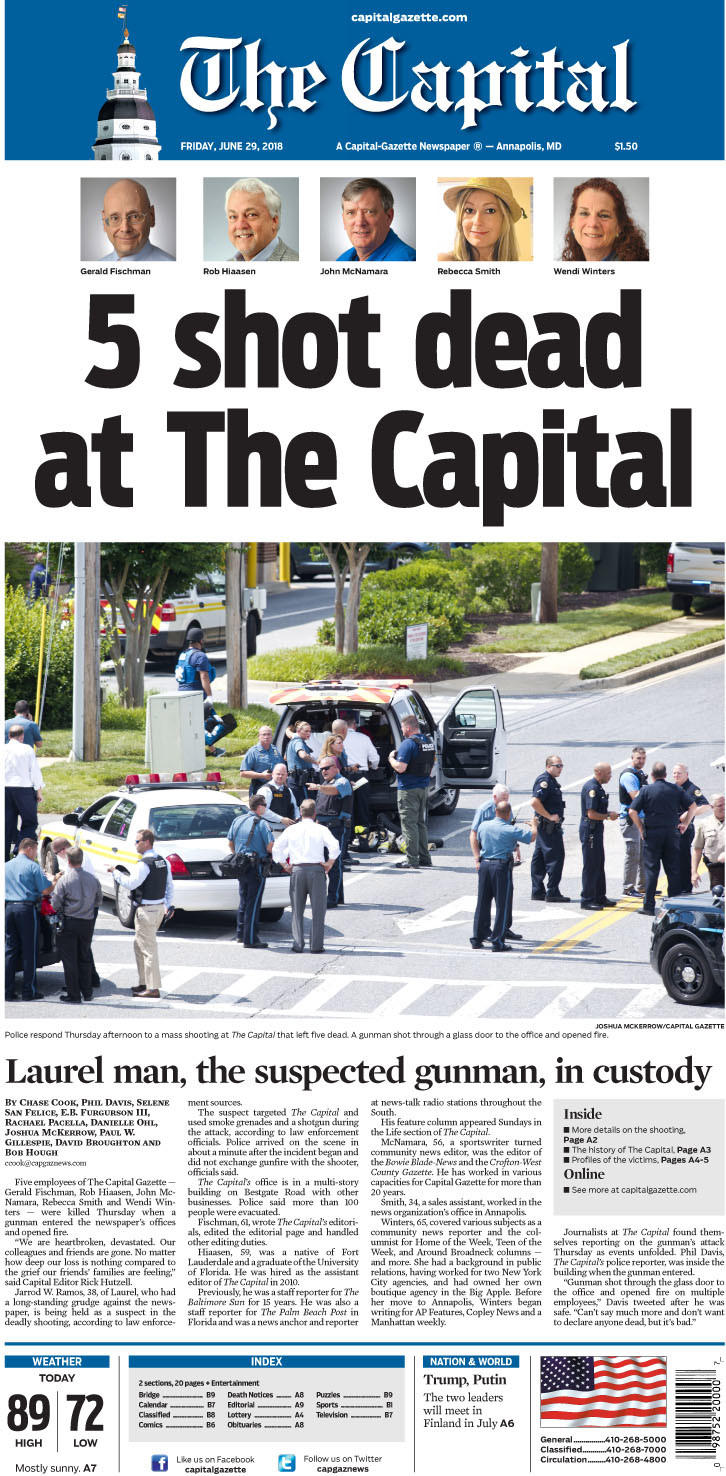 Capital June 29 2018 front page