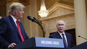 'Very much counter to the plan': Trump defies advisers in embrace of Putin