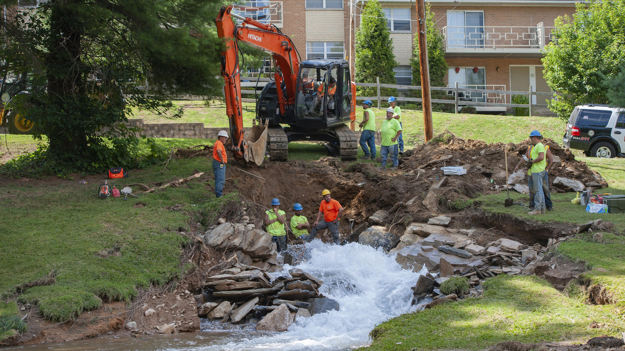 thanks-to-a-water-main-break-easton-becomes-latest-place-to-close-a