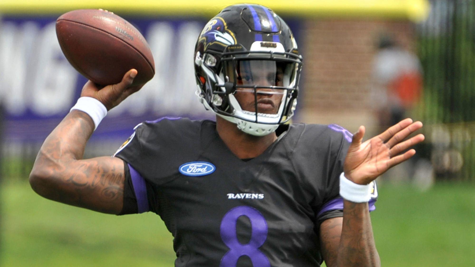 Ravens' Lamar Jackson 'way ahead of the curve,' but rookie still has a ways to go ...