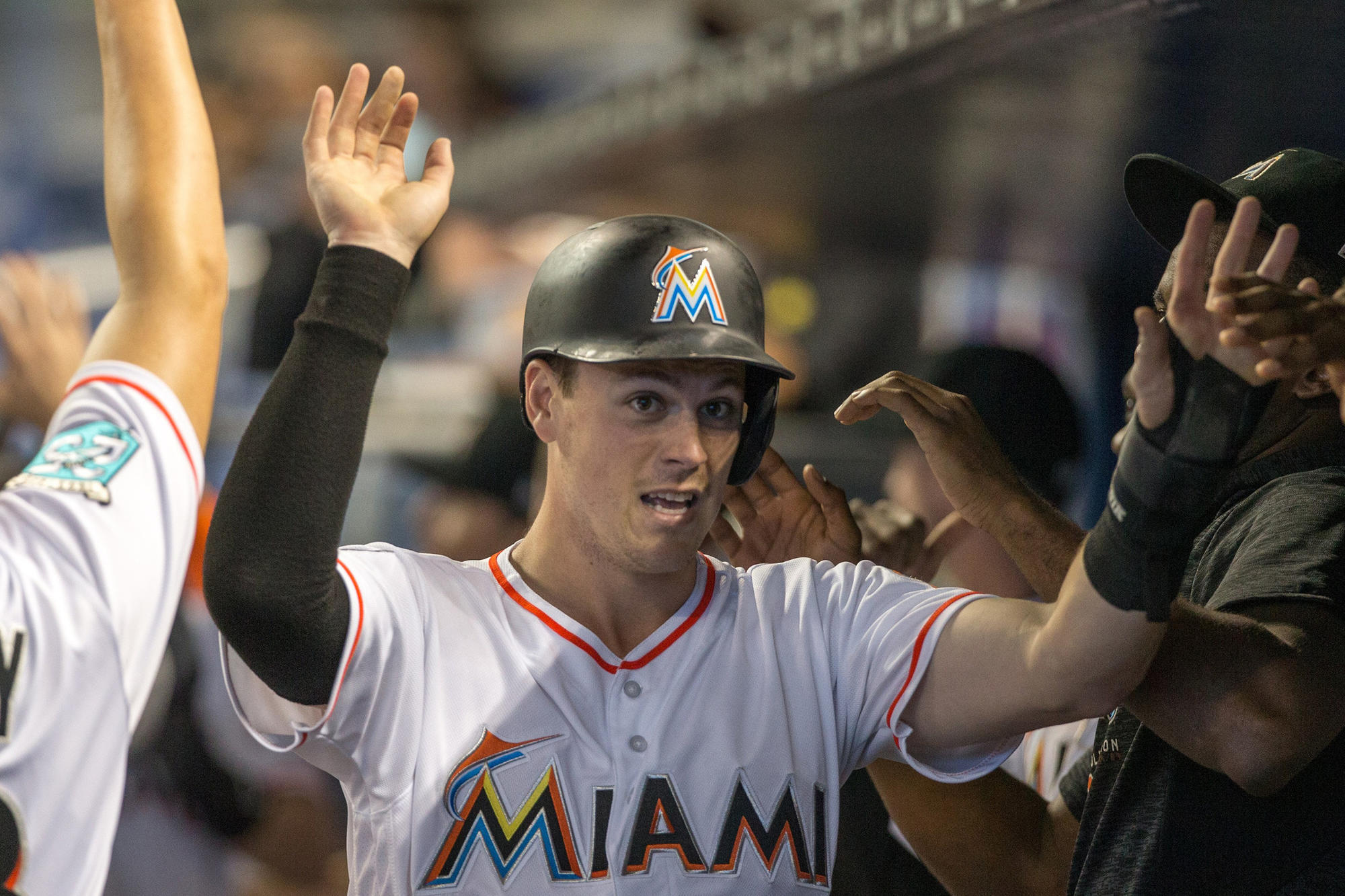 Mattingly not worried about August slump for Marlins' standout rookie Brian Anderson ...2000 x 1333