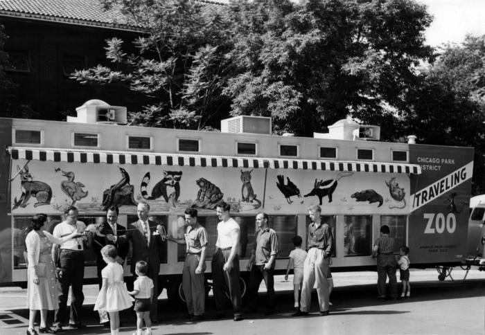 Traveling Zoo debuts, 1957