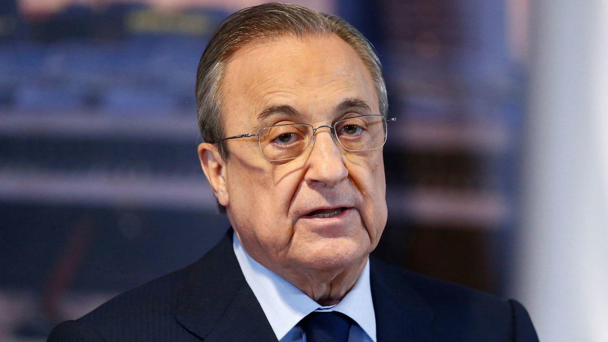 Real Madrid president Florentino Perez against La Liga plan to play game in U.S.: ‘We are vehemently against it’