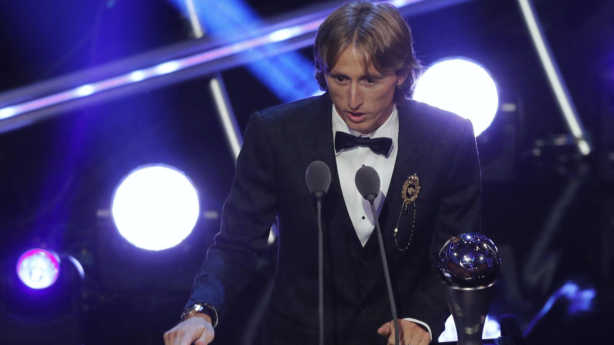 Luka Modric wins world player of year, ends Cristiano Ronaldo-Lionel Messi duology