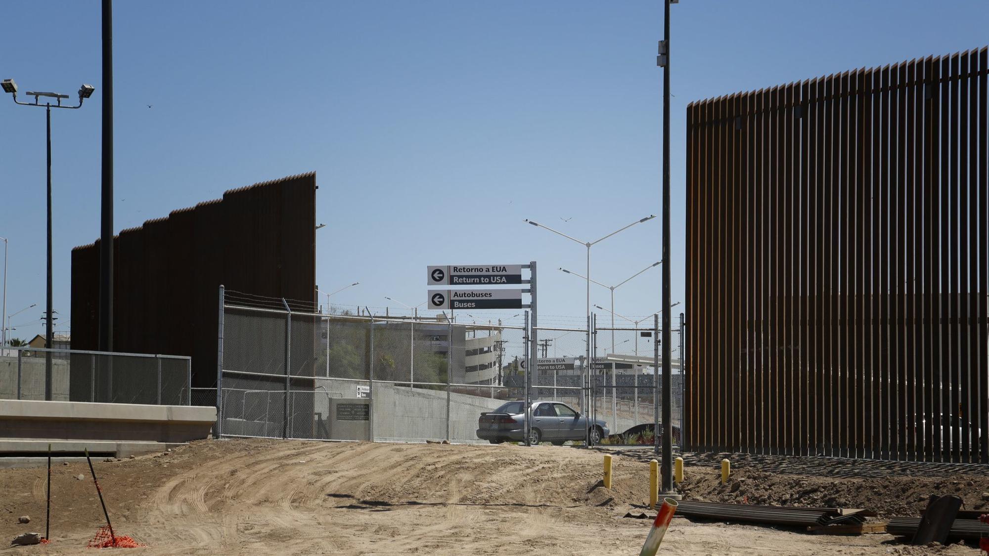 With Border Wall Funding Still In Question Construction Finishes On