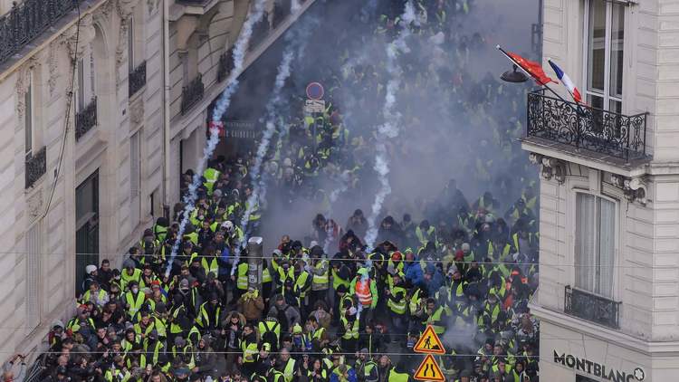 Paris protest