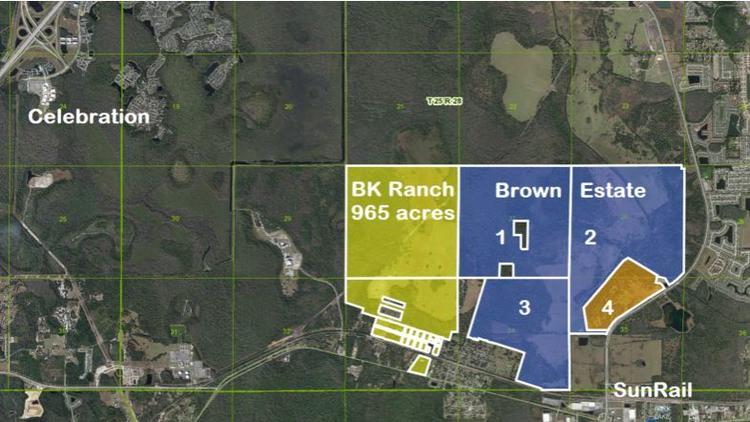 Disney paid $11 million on Jan. 3 to buy portions of the nearly 2,000-acre Frank Brown estate land holdings.
