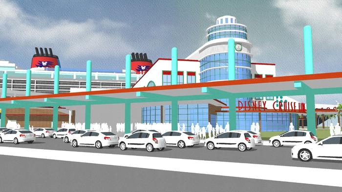 Pictures: Redesign of Disney Cruise Line terminal at Port Canaveral