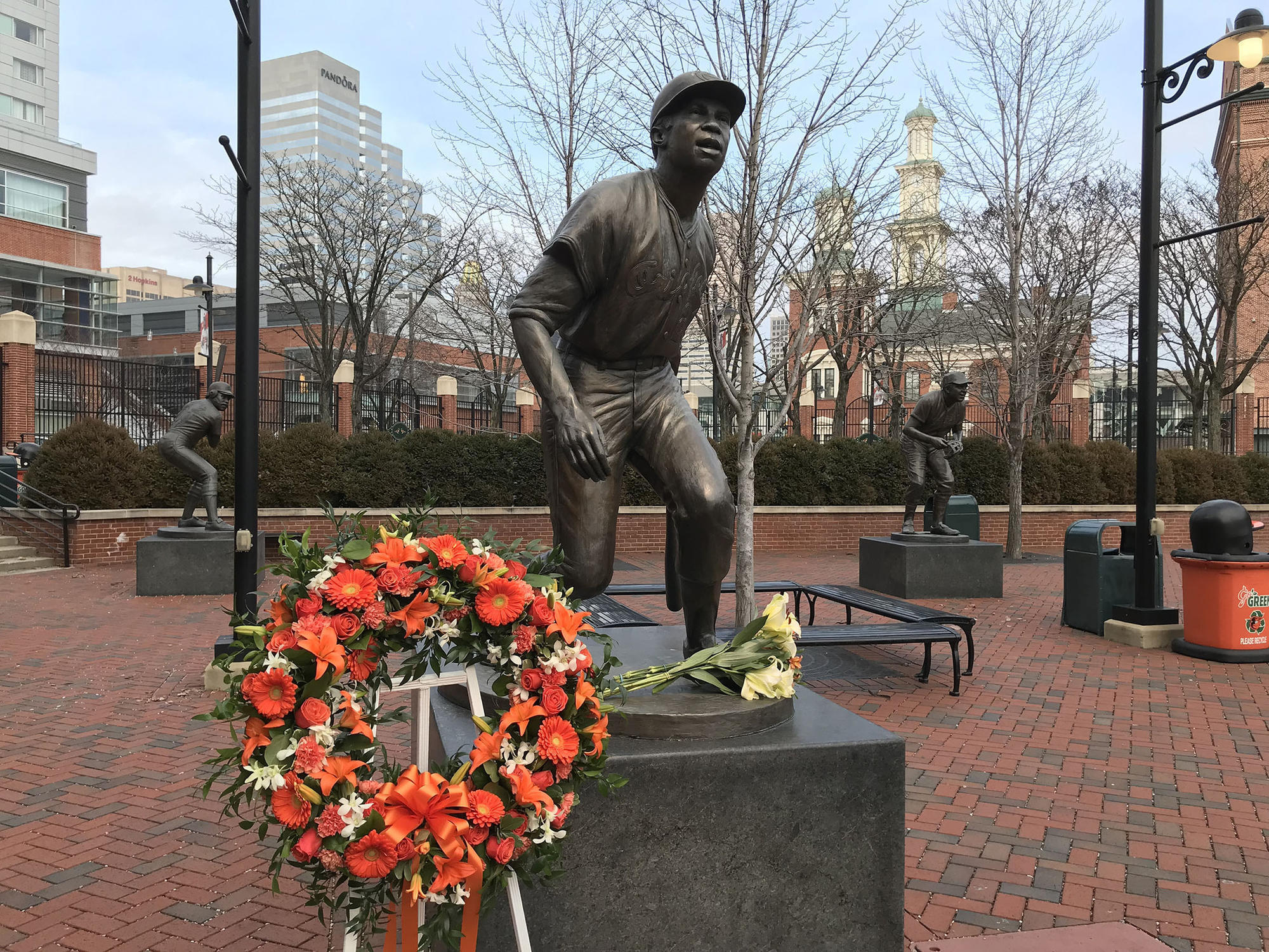 Image result for frank robinson statue baltimore