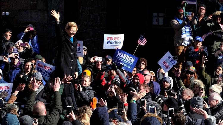 Democratic Sen. Elizabeth Warren