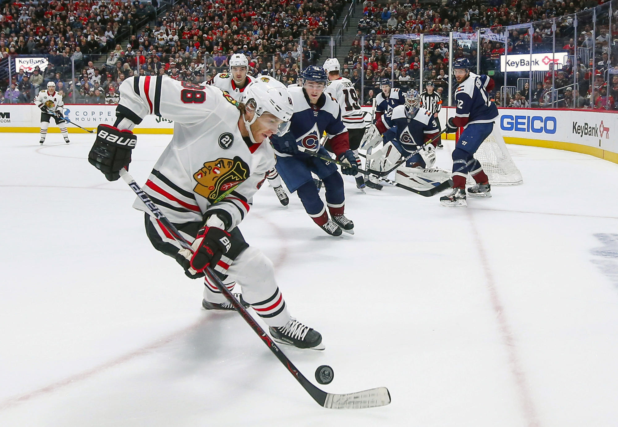 Instead of standing tall in their biggest game of the season, the Blackhawks fall short in a 4-2 loss to the Avs