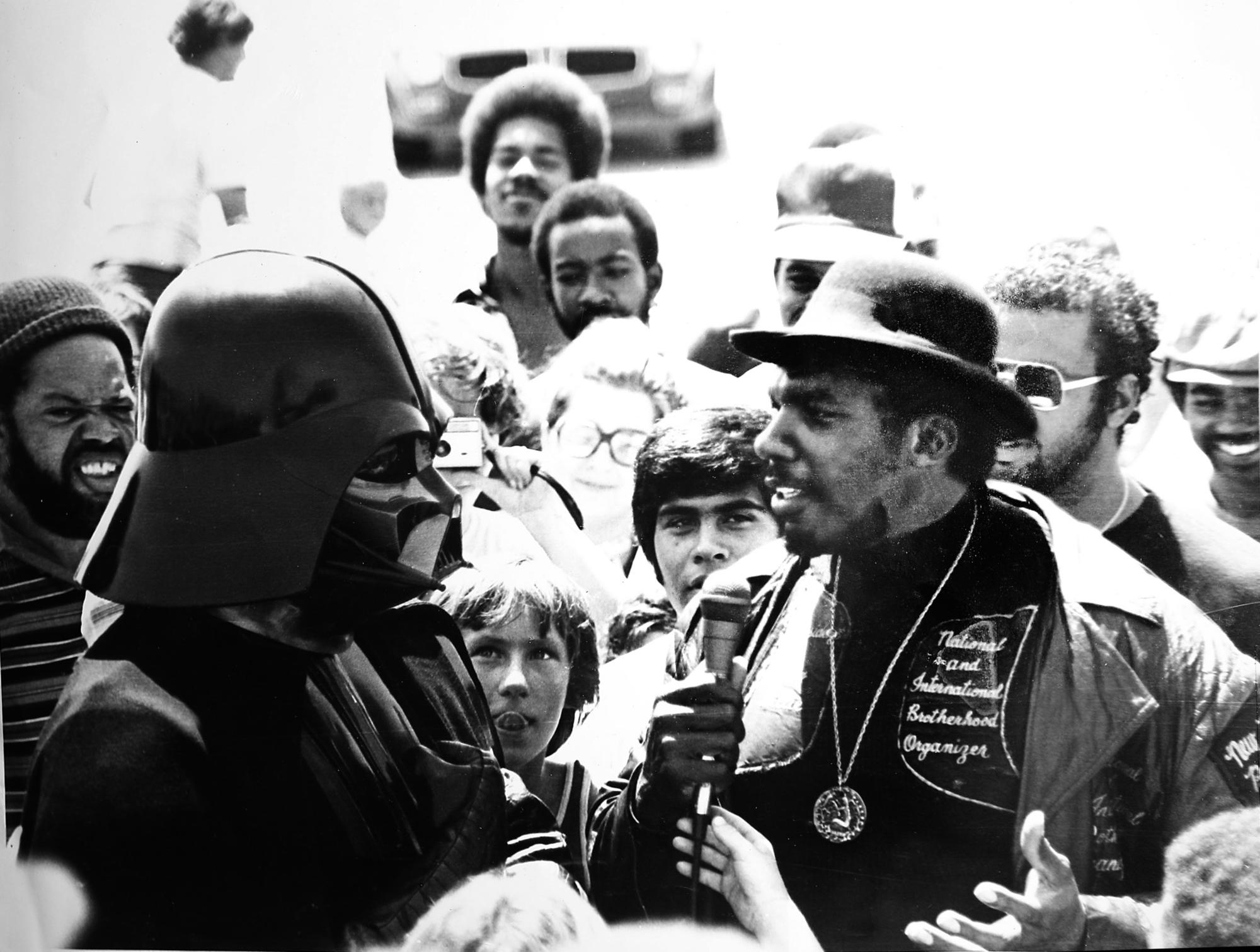 Darth Vader and Big Willie Robinson