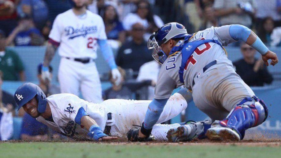 As the Cubs’ grueling stretch rolls on, their road woes continue in a 3-2 loss to the Dodgers that ends a 2-5 trip