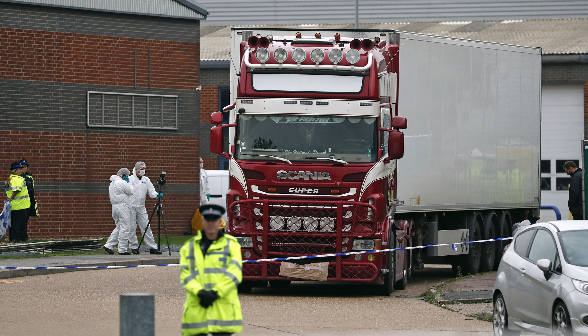 Names of 39 found dead in truck in England released by police ― 10 teens among the victims