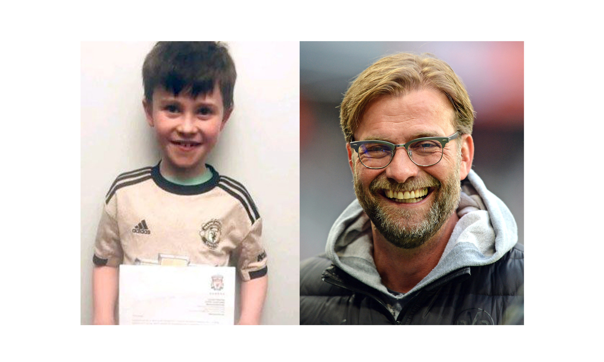 10-year-old soccer fan writes letter asking Liverpool coach to lose a match — and gets a response