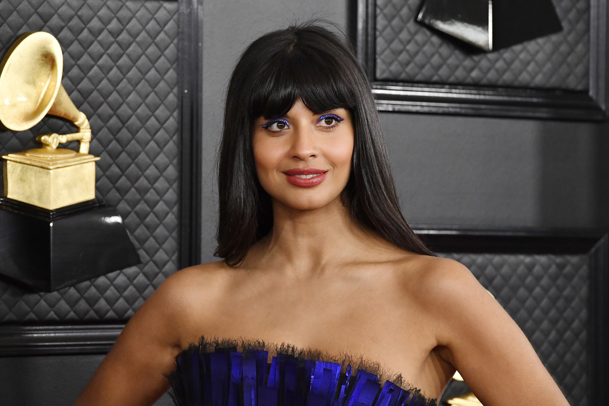 Jameela Jamil reveals she hasn’t worn pants to any of her video conference meetings during quarantine