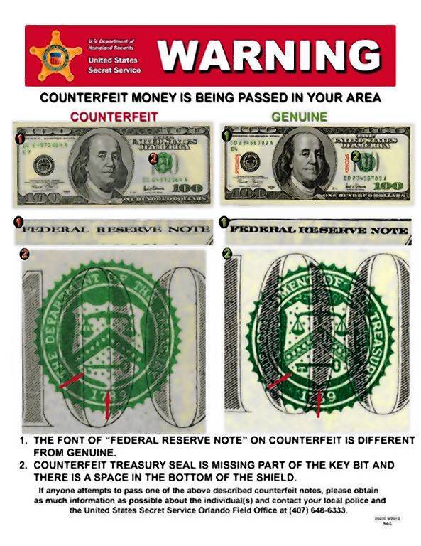 counterfeit money Orange County: Counterfeit money passed in Orange ...