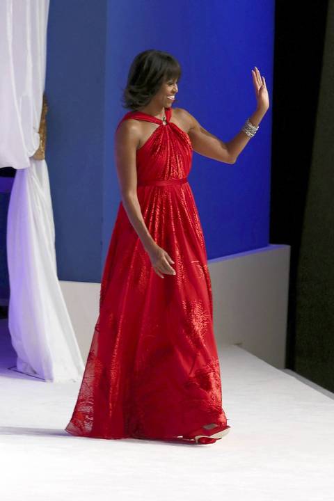 Michelle Obama's inaugural gowns -- Chicago Tribune