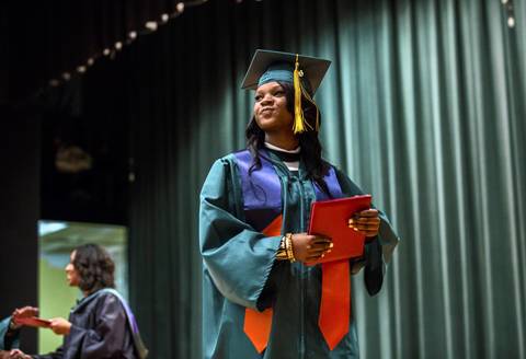 Celebrating graduation at Fenger High School -- Chicago Tribune