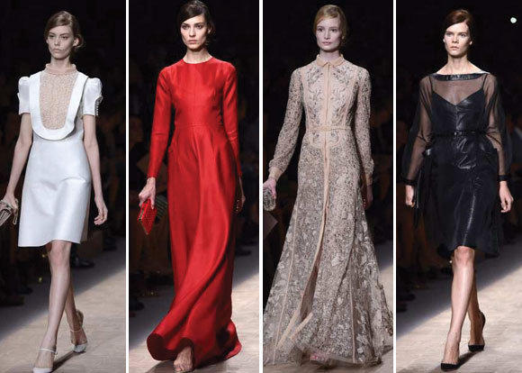 Paris Fashion Week 2013: Valentino's 'Downton' movement - latimes