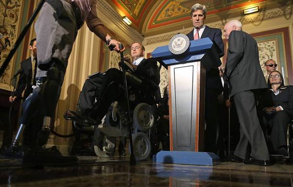 BESTPIX Kerry Urges Approval Of Convention On Rights Of Persons With Disabilities