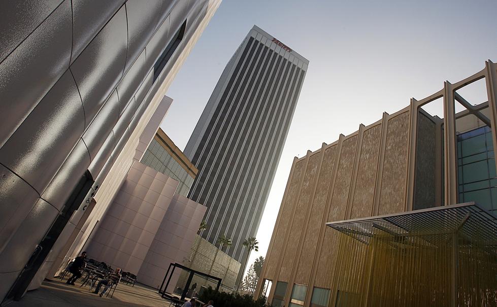 The Los Angeles County Museum of Art's campus on Wilshire has been considered hard to get to by car, but it will be more central when the Purple Line subway is built in about 10 years. (Luis Sinco / Los Angeles Times)