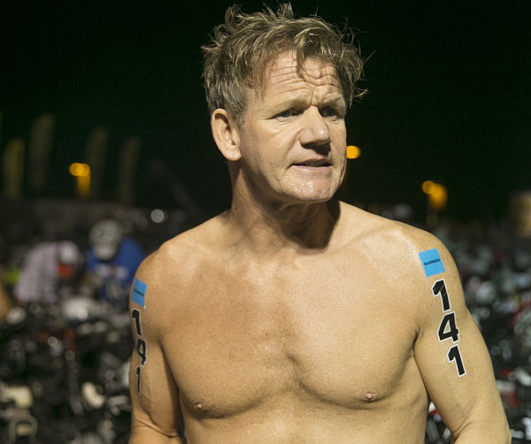 Gordon Ramsay endures hell, finishes Hawaii Ironman in 14