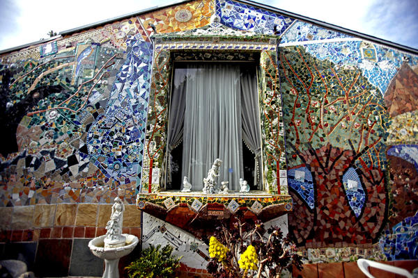 A Mosaic Loving Family S Journey Of, Mosaic Tile House Photos