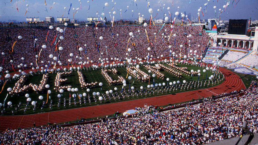 The legacy of the 1984 Olympic Games in Los Angeles continues to live on in the local community.