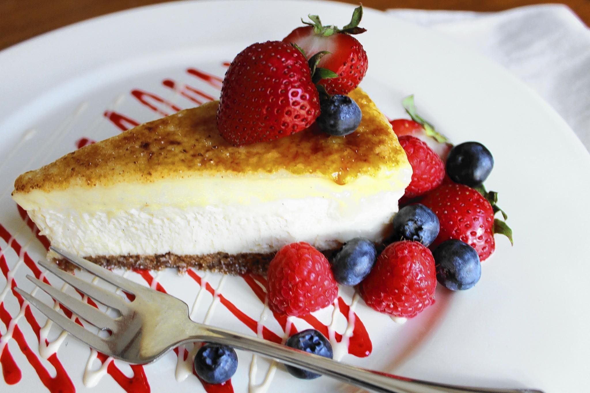 Creme Brulee Cheesecake is two desserts in one - tribunedigital-sunsentinel