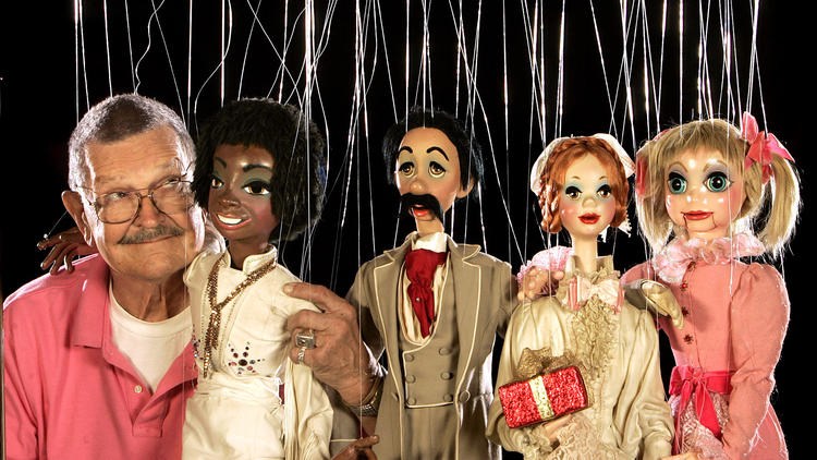 Bob Baker and marionettes