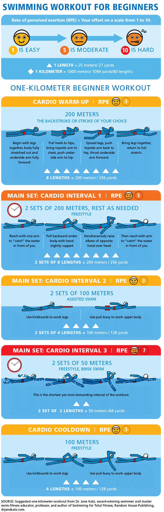 Swimming Workout For Beginners