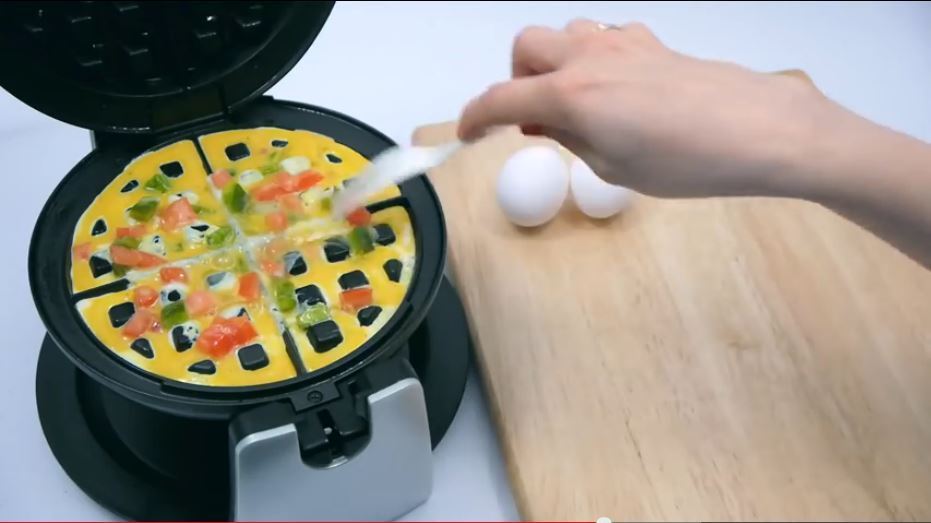 Trending on YouTube: Waffle iron hacks, or how to waffle | Video ...